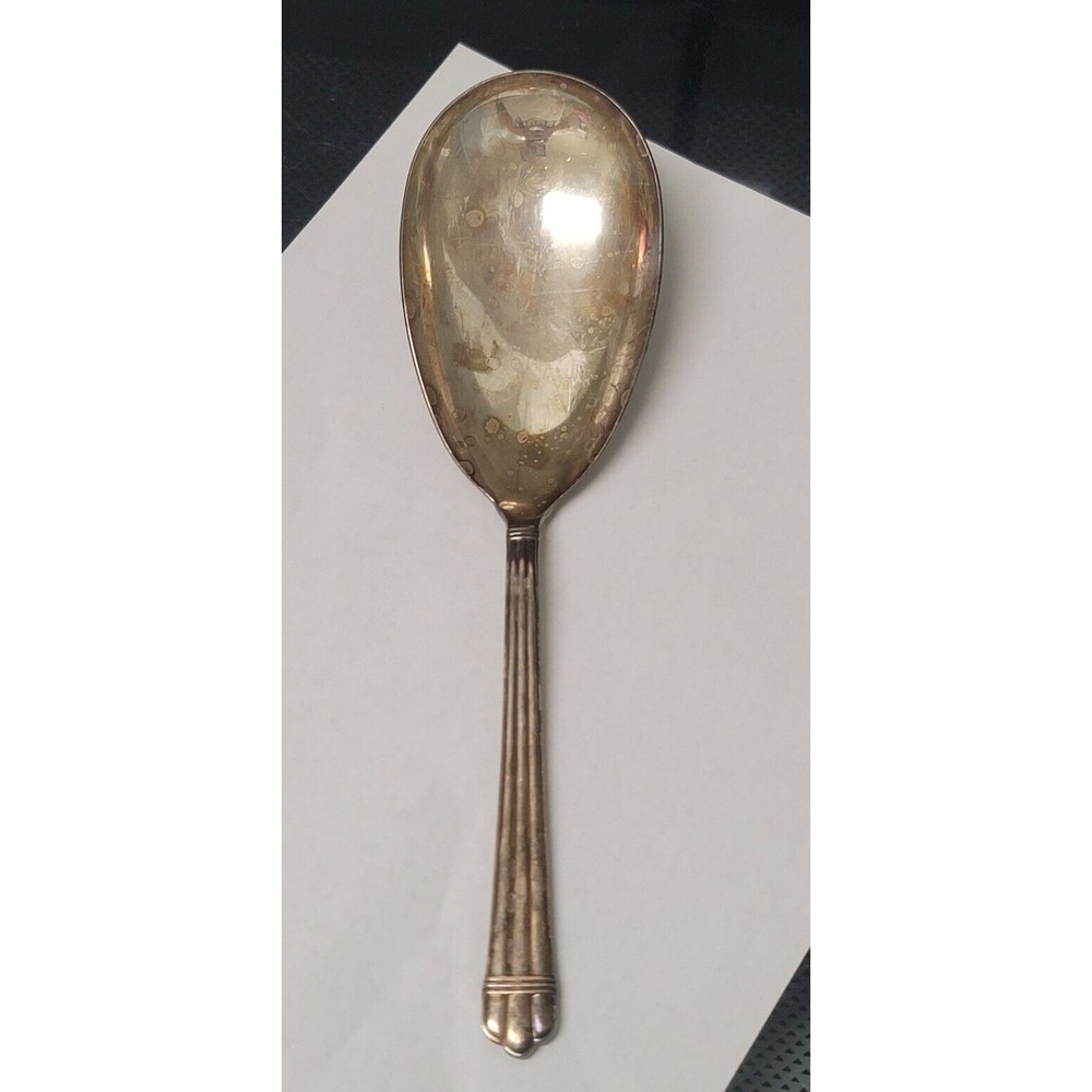 ARIA by CHRISTOFLE Silverplate 9 3/4" Rice or Potato Serving Spoon